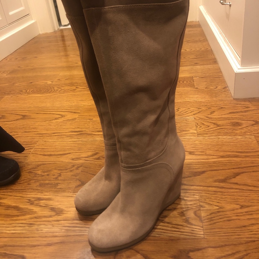 Nine West wedge boots!